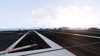 USS Freedom - Tanoa, some South Pacific archipelago map
