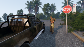 Tanoa, some South Pacific archipelago map